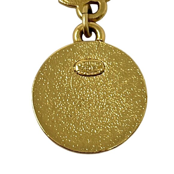 CHANEL Vintage 01P CC Logo Star Studded Earring Gold Red Accessory [103078] - Picture 4 of 5